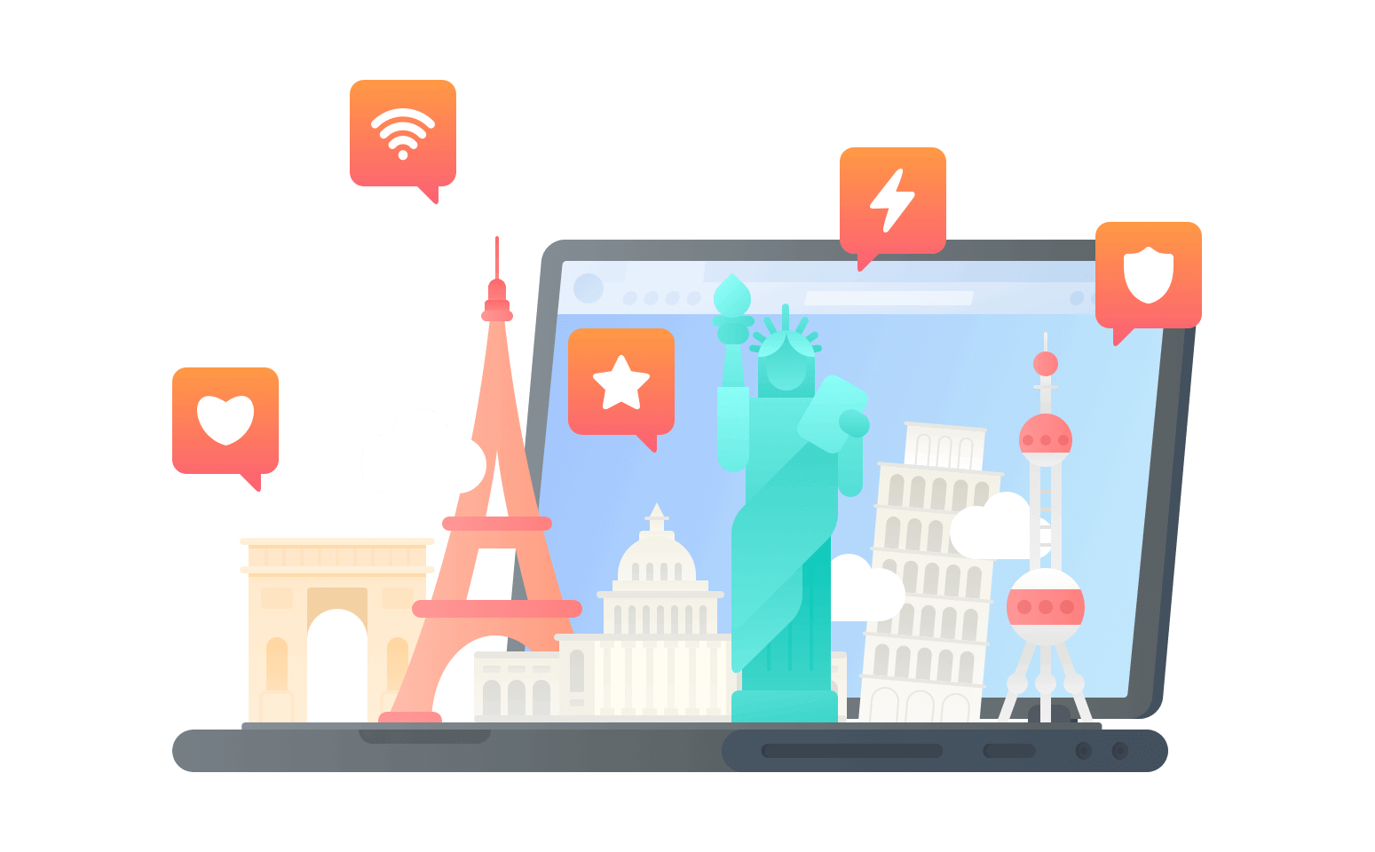 在多哥连接到中国的加速器 - 华人VPN